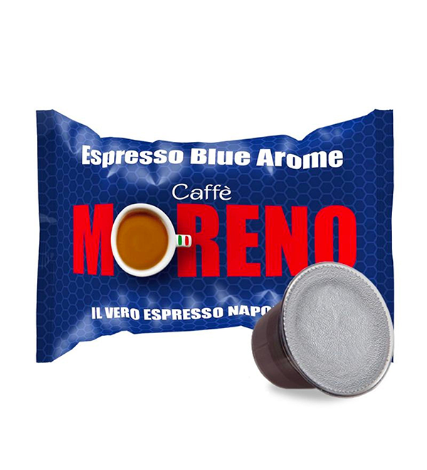 Caffè Moreno - Kapseln Espresso Blue Arome
