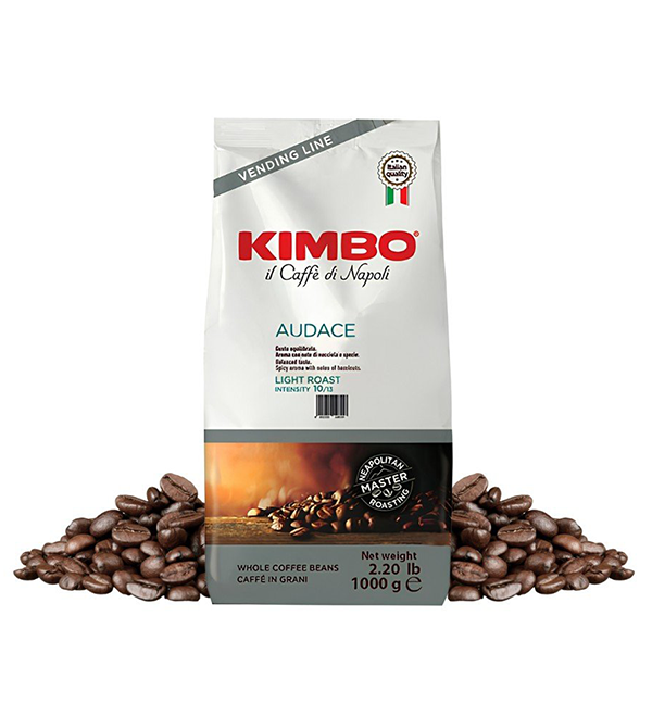 kimbo-bohn-audace Kimbo - Kaffeebohnen Audace Vending
