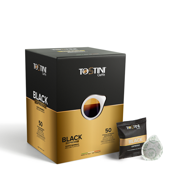 Tostini Caffè - ESE Pads Black Espresso