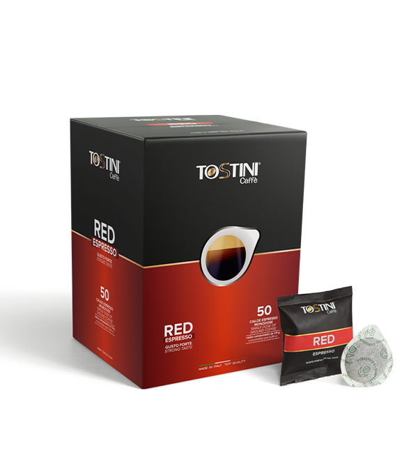Tostini Caffè - ESE Pads Red Espresso