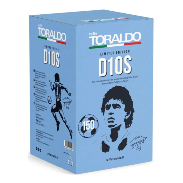 Caffè Toraldo – ESE Pads D10S Limited Edition Maradona