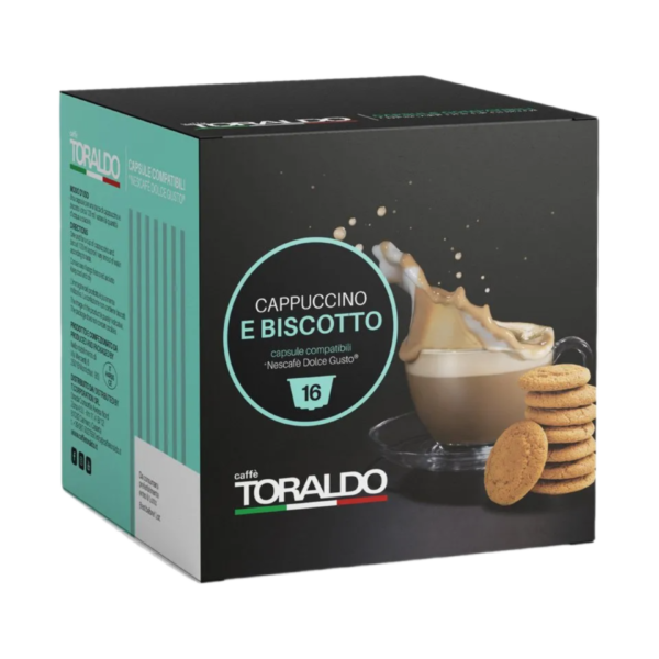 Caffè Toraldo – Kapseln Cappuccino e Biscotto