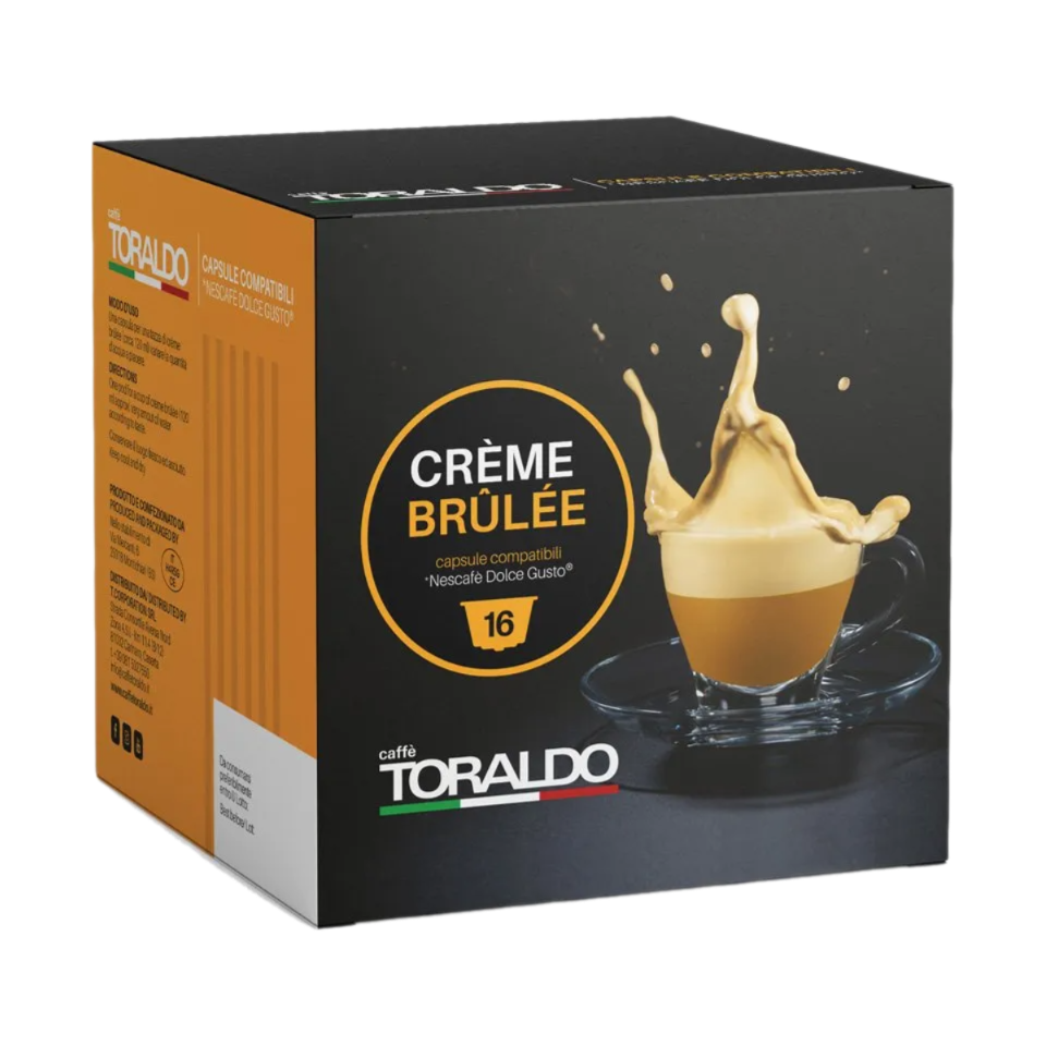crema brule Caffè Toraldo – Kapseln Crème Brûlée