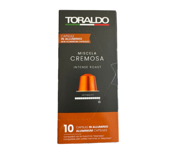 Caffè Toraldo – Aluminiumkapseln Miscela Cremosa