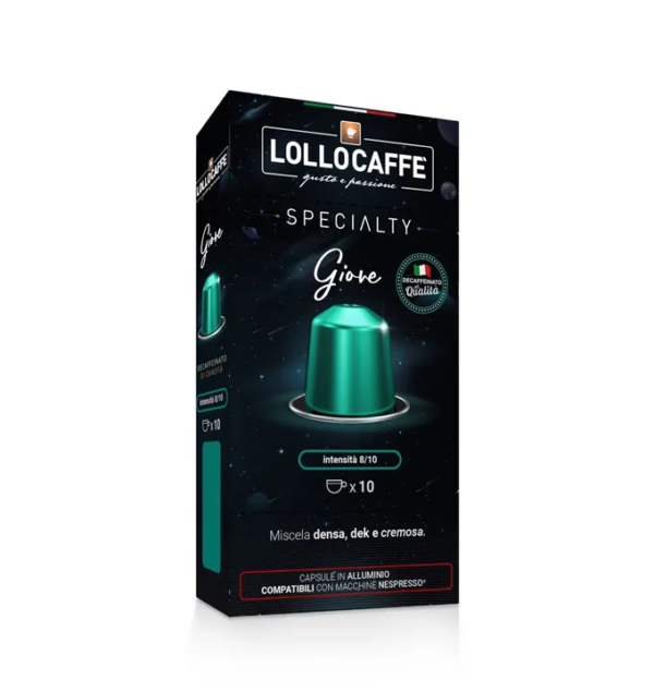 Lollo Caffè – Aluminiumkapseln Specialty Miscela Giove Dek