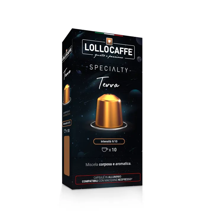 Lollo Caffè – Aluminiumkapseln Specialty Miscela Terra