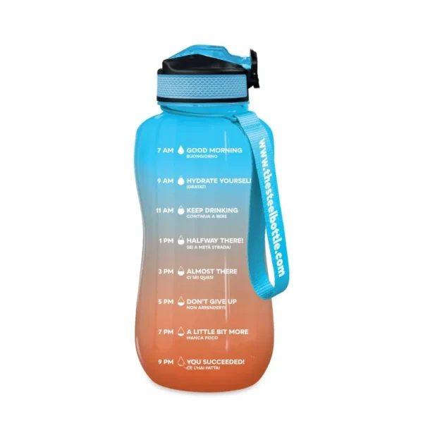 The Steel Bottle – Thermoflasche MWB #5 Orange & Blue Sky (2.2L)