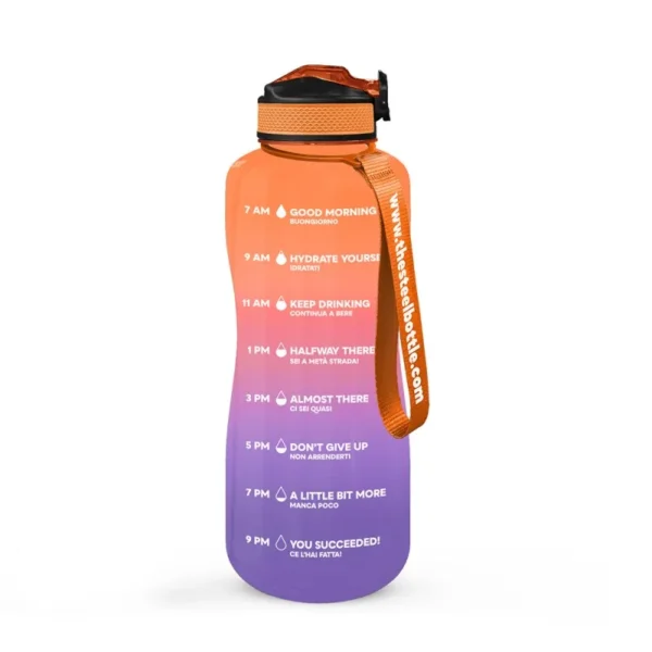 The Steel Bottle – Thermoflasche MWB #4 Purple & Peach (2.2L)