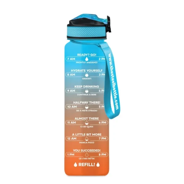 The Steel Bottle – Thermoflasche MWB #5 Orange & Blue Sky (1L)