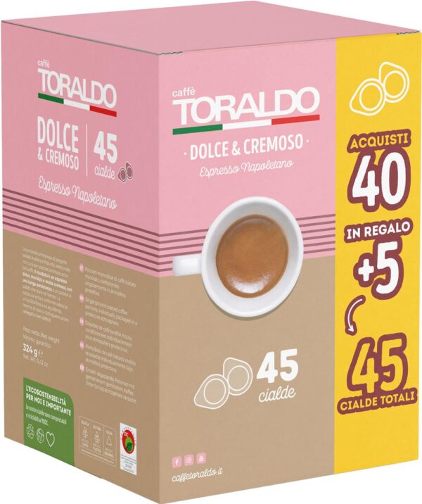Caffè Toraldo – Dosettes ESE Dolce e Cremoso