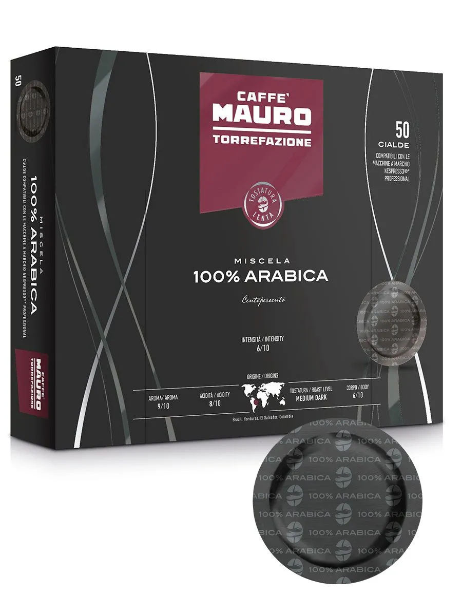 Caffè Mauro – Kapseln 100% Arabica – Image 1