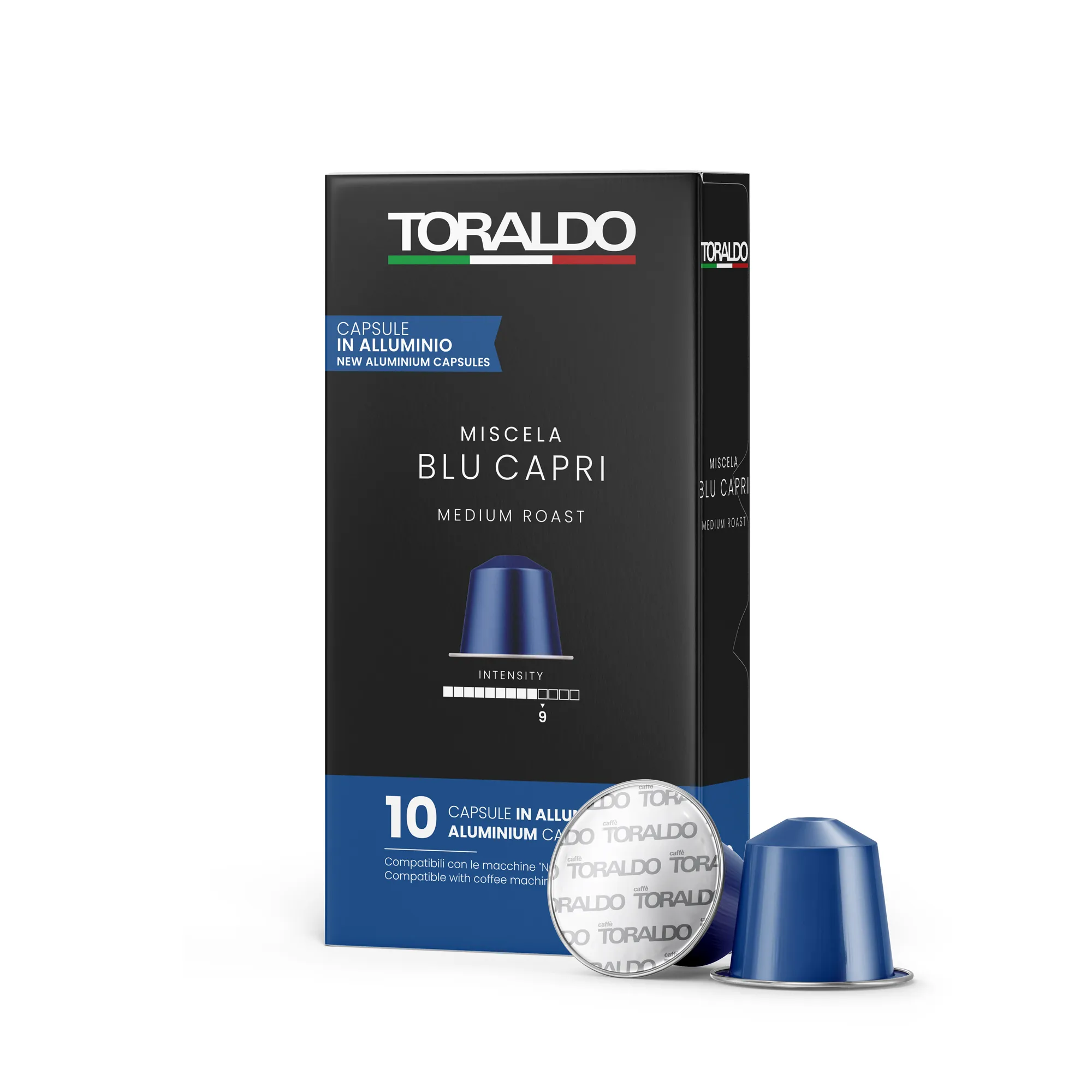 Caffè Toraldo – Aluminiumkapseln Miscela Blu Capri – Image 1